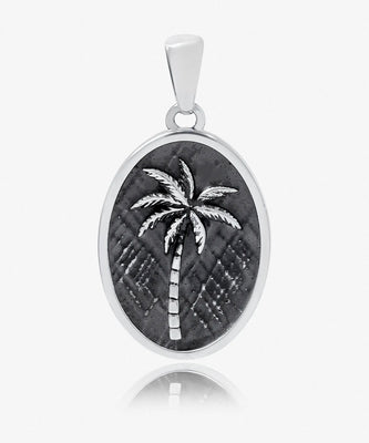 Pendentif artisanal Palm tree